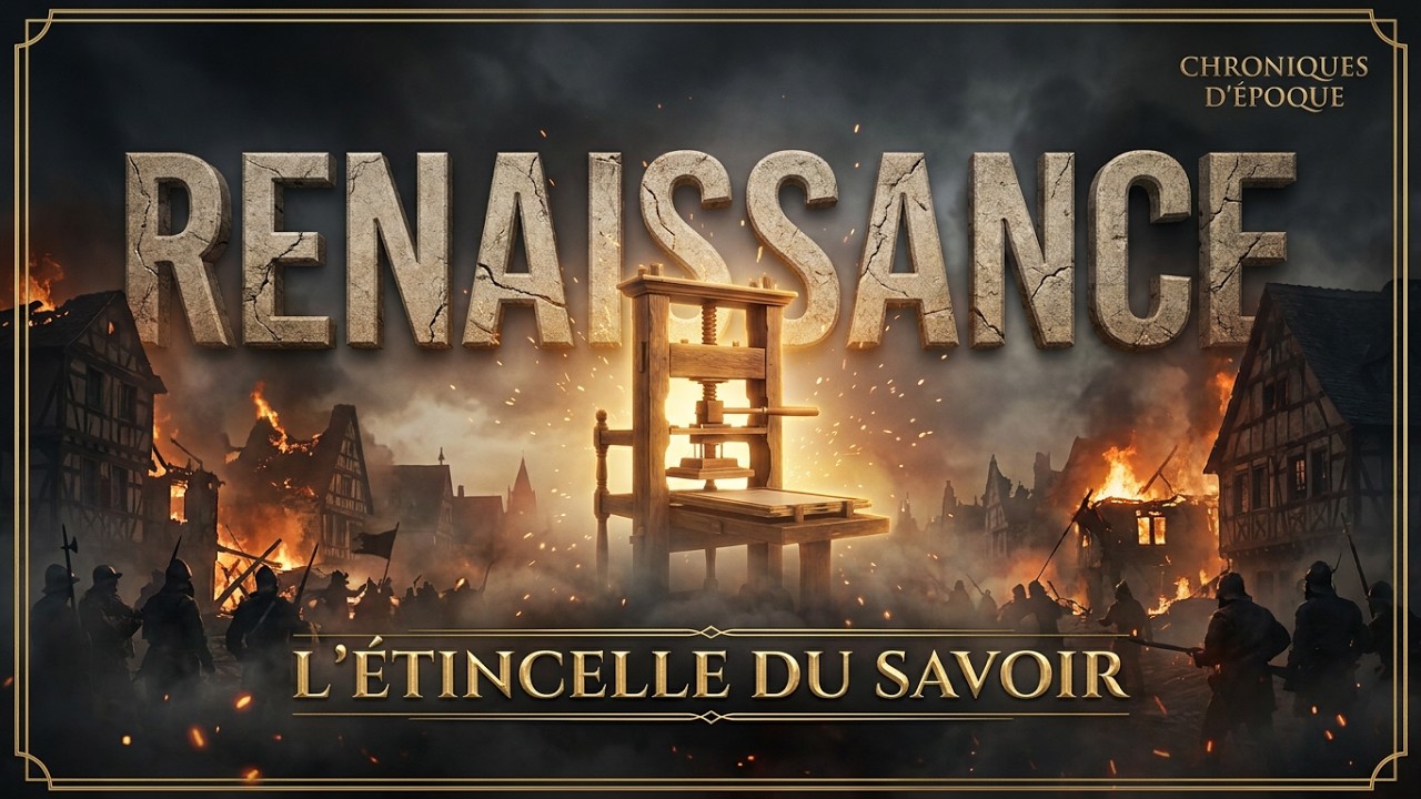 Miniature du quatrième épisode de la série Gutenberg, titrée « Mayence brûle, l’Europe apprend à lire »