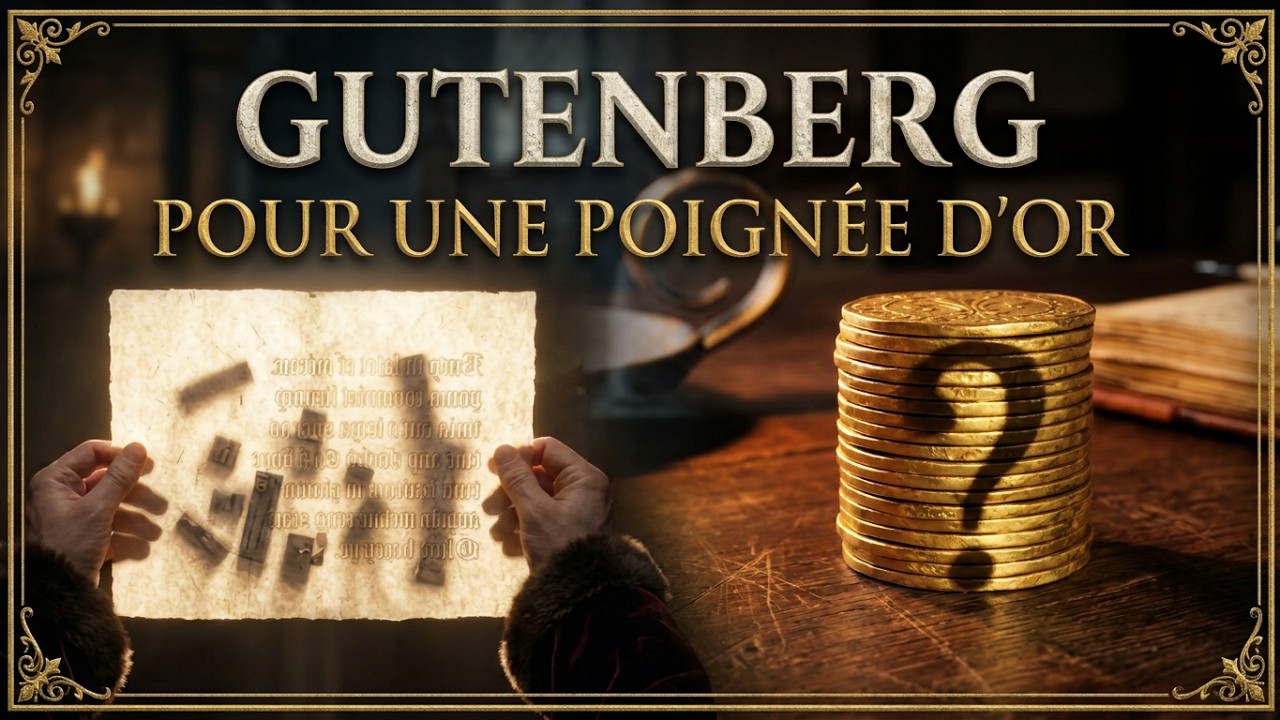 Miniature du troisième épisode de la série Gutenberg, titrée « Fust saisit l’invention de Gutenberg »