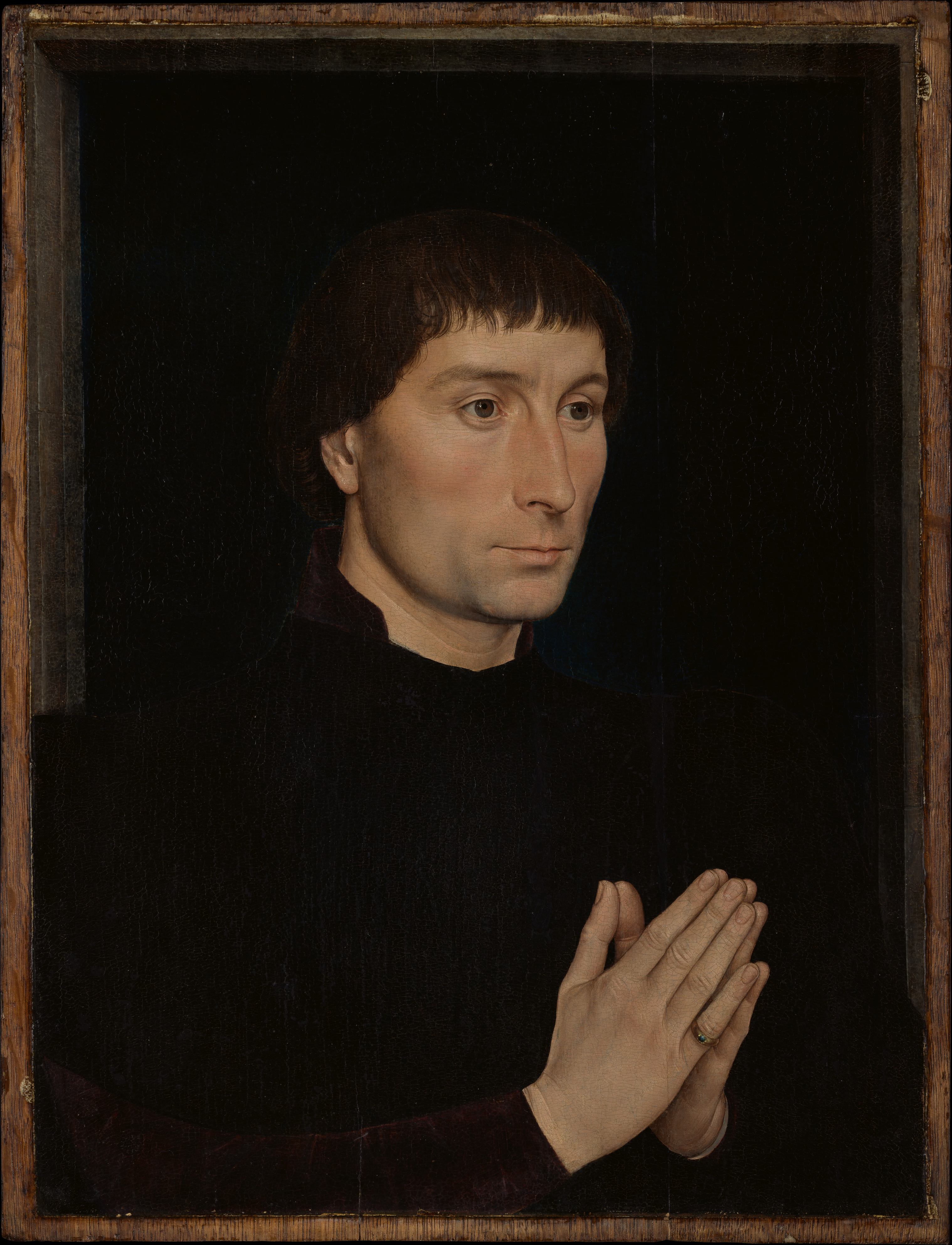 Portrait de Tommaso Portinari en prière, peint par Hans Memling vers 1470